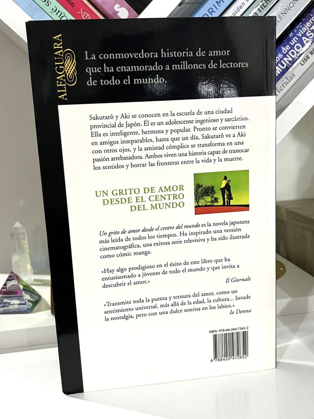 Libro Un grito de Amor desde el centro del Mundo