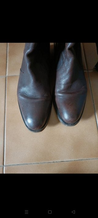 Stivaletti in vera pelle vintage