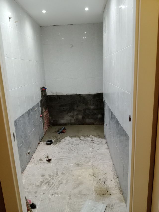 trabajo baño