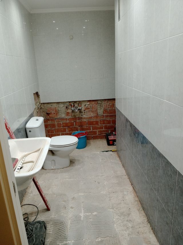 trabajo baño