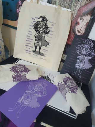 💜bolsa tote bag feminista 💜