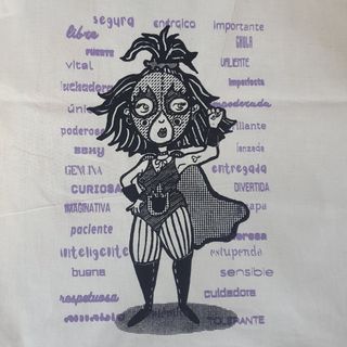 💜bolsa tote bag feminista 💜