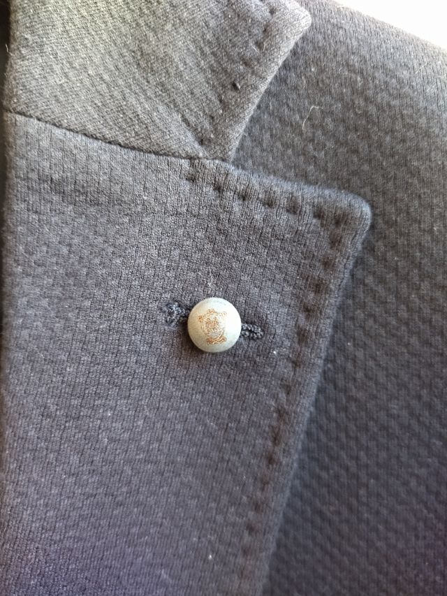 Americana Massimo Dutti algodón extrafino