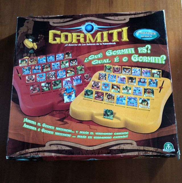 Juego Gormiti, variante del juego Quien es Quien