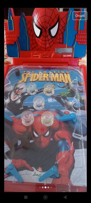 Flipper spiderman come nuovo