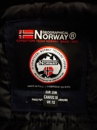 Abrigo mujer Geographical Norway