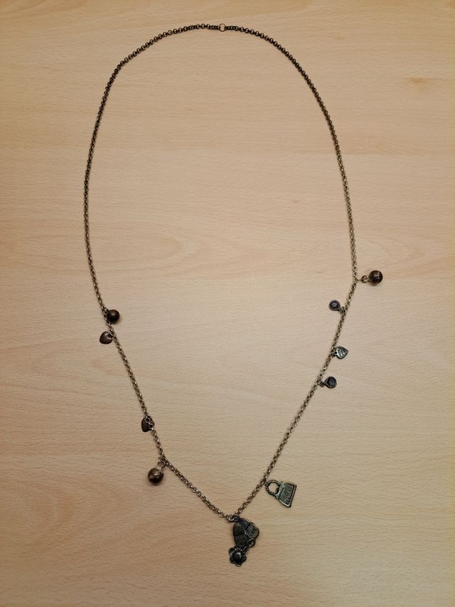 Collana lunga con scritta "It's a girl" per mamma