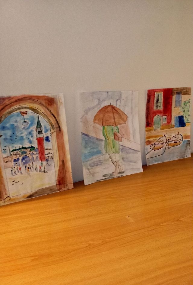 Acquerello in Din-A 4 🖌️🎨