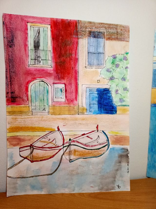 Acquerello in Din-A 4 🖌️🎨