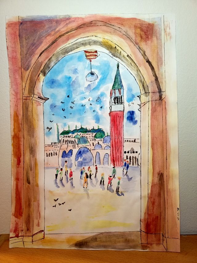 Acquerello in Din-A 4 🖌️🎨