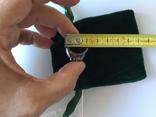 Anillo bisutería pedrería