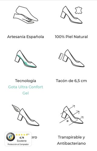Zapatos Mimao tacón medio