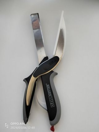 Forbice da cucina nero e grigio🌺