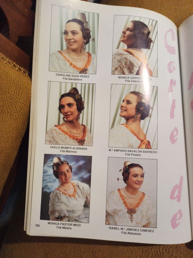 Libro Fiestas Olleria 1990 colección, nostalgicos