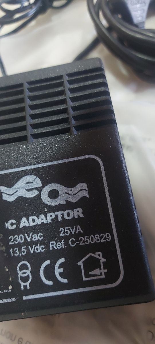 Transformador 13.5v DC 25va