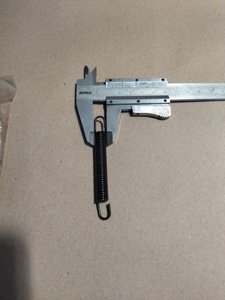 Muelle de tubo de escape