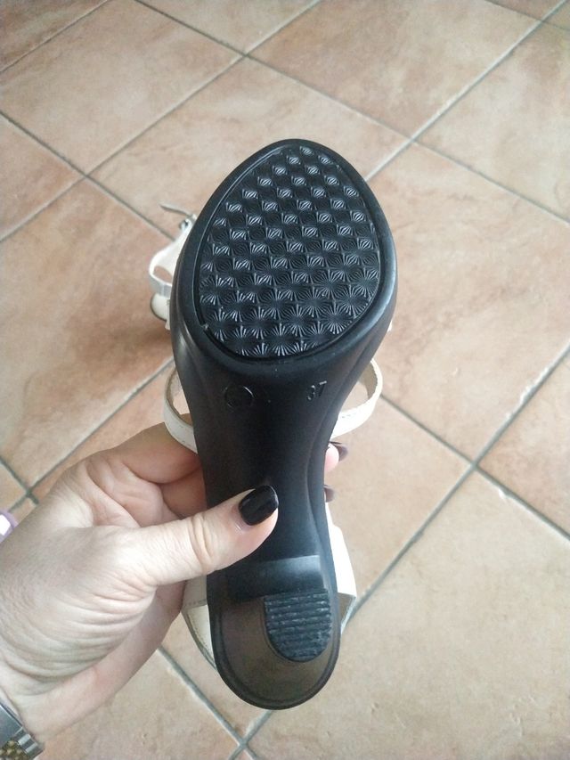 Sandali donna bianchi