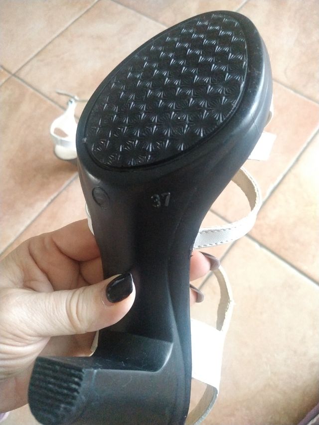 Sandali donna bianchi