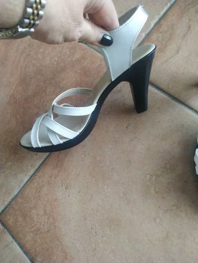 Sandali donna bianchi