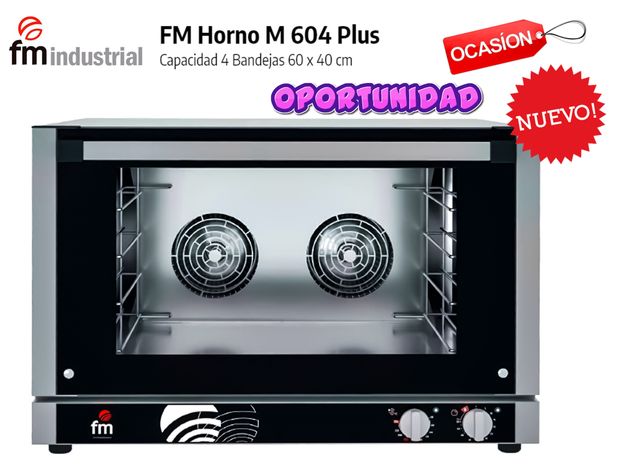 ✅👍 HORNO PAN FM M-604-PLUS 380v. NUEVO✅