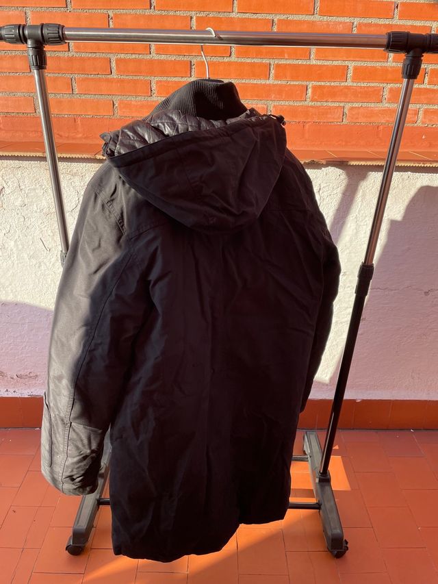 Abrigo negro de Springfield talla XL