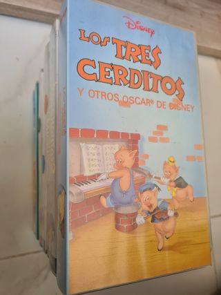 Colección Disney y demás en cintas de video VHS
