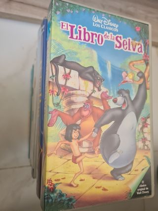 Colección Disney y demás en cintas de video VHS