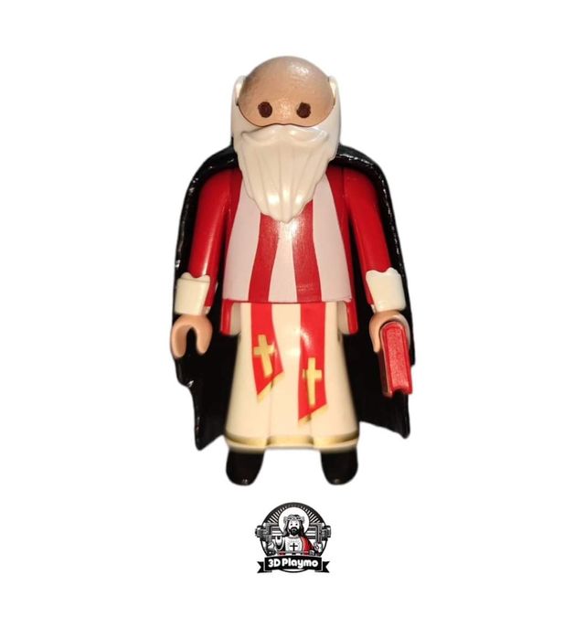 Playmobil cabeza calva para barba