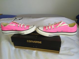Converse rosa fosforito 36,5 