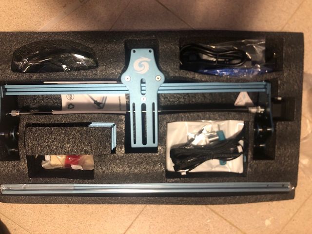 Cortadora grabadora laser