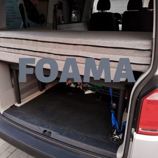 Colchón Camper para VW T5, T6, T6.1 Multivan, etc 