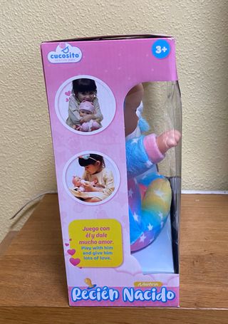 Bebe muñeco recien nacido