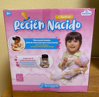 Bebe muñeco recien nacido