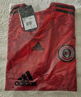 Maglia L milan academy vintage
rossonera maglietta