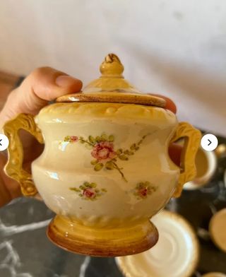 Juego de café antiguo.