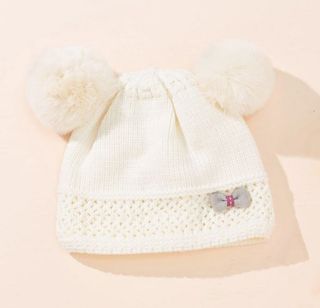 Gorro invierno con pompón