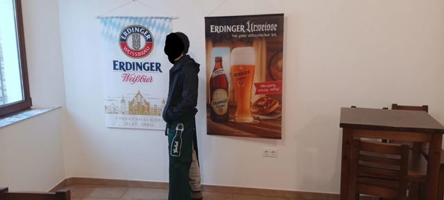 Bandera Erdinger 80x120cm