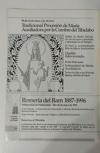 BOLETÍN TIBIDABO MARZO-ABRIL 1996