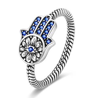 Anillo mano de Fátima 