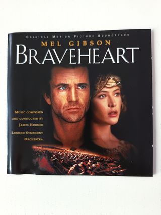 CD BRAVEHEART 1995 Banda sonora JAMES HORNER