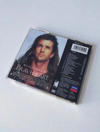 CD BRAVEHEART 1995 Banda sonora JAMES HORNER