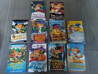 Geronimo Stilton 10 pack books new
