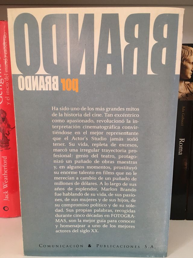 BRANDO POR BRANDO. Biografía.