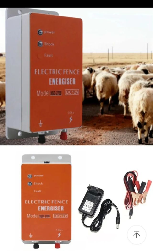 PASTOR ELÉCTRICO 12V SOLAR,PLACA,BATERÍA, NUEVO