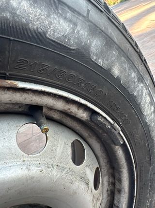 rueda completa renault trafic etc bridgestone 