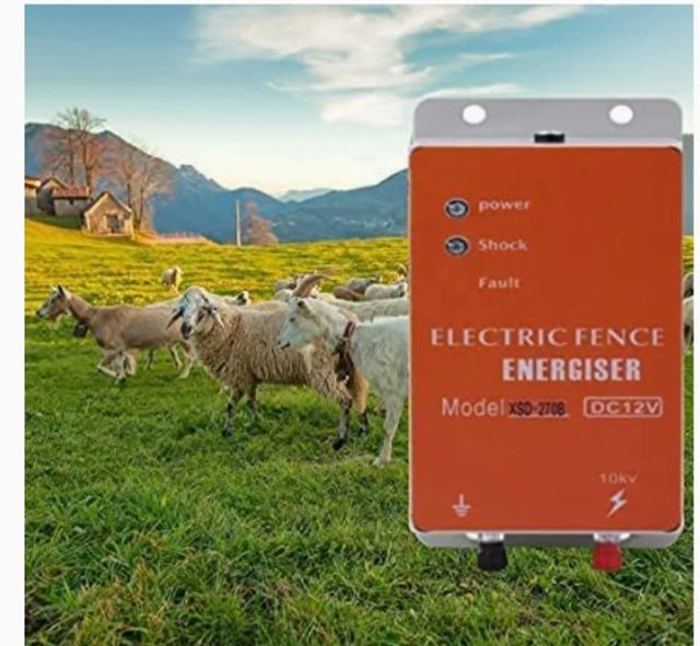 Pastor eléctrico 12v con kit solar completo