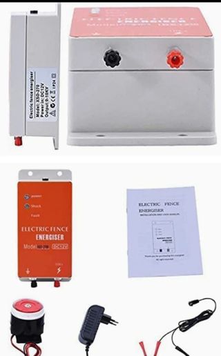 Pastor eléctrico 12v con kit solar completo 
