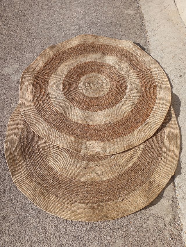 2 Alfombras de esparto
