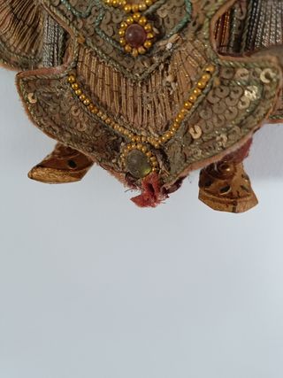 Figura bronce africana 
