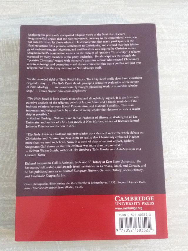 THE HOLY REICH.Richard Steigmann-Gall